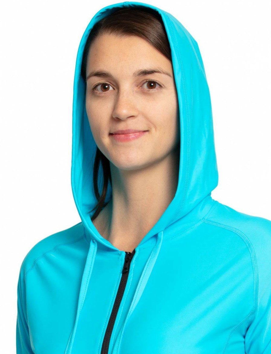 Outdoor IQ UV | Uv Aqua Kapuzenjacke Damen