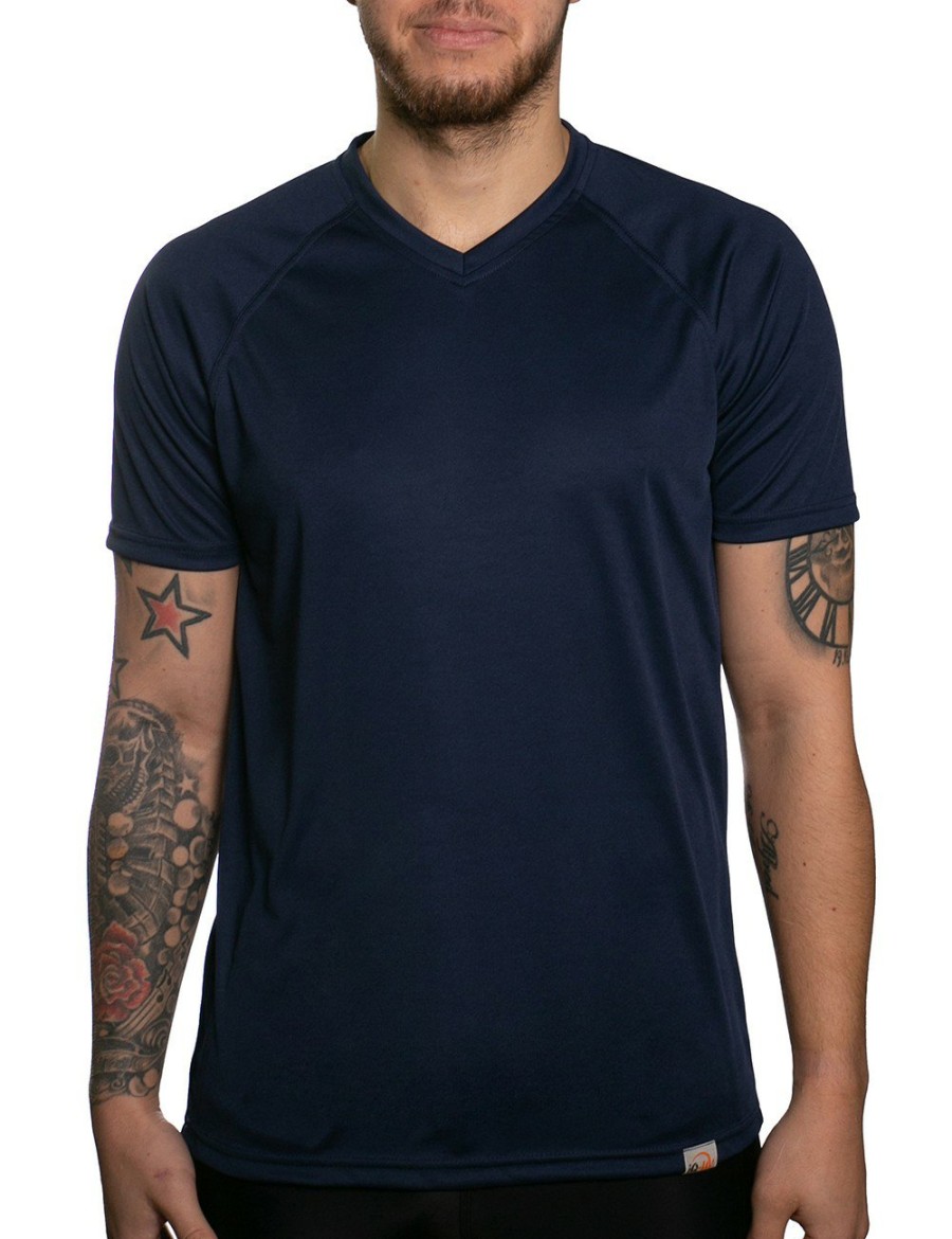 Freizeit IQ UV | Uv Pro Air T-Shirt V-Ausschnitt Herren