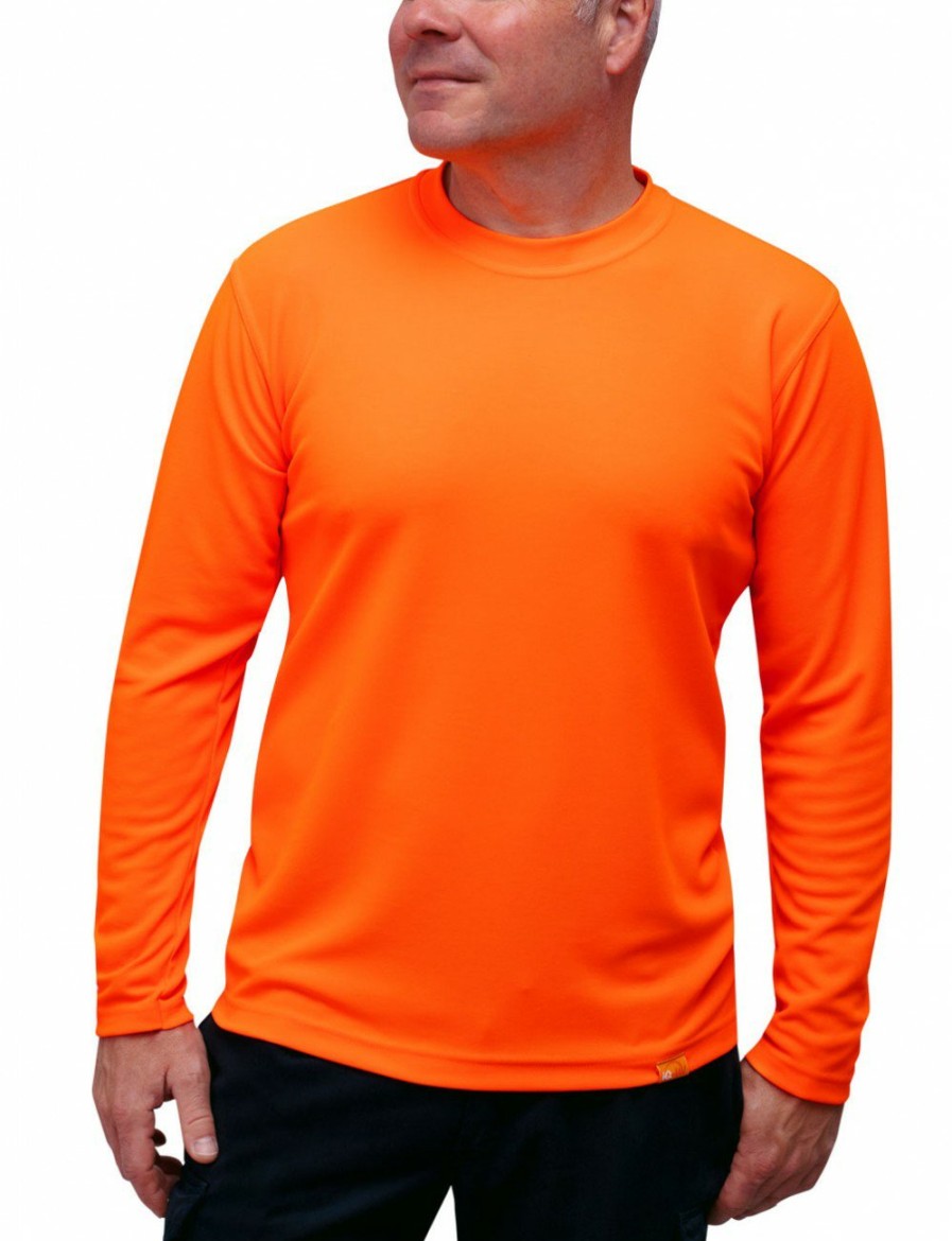 Freizeit IQ UV | Uv Langarm Shirt Fur Herren Outdoor Mit Rundhals