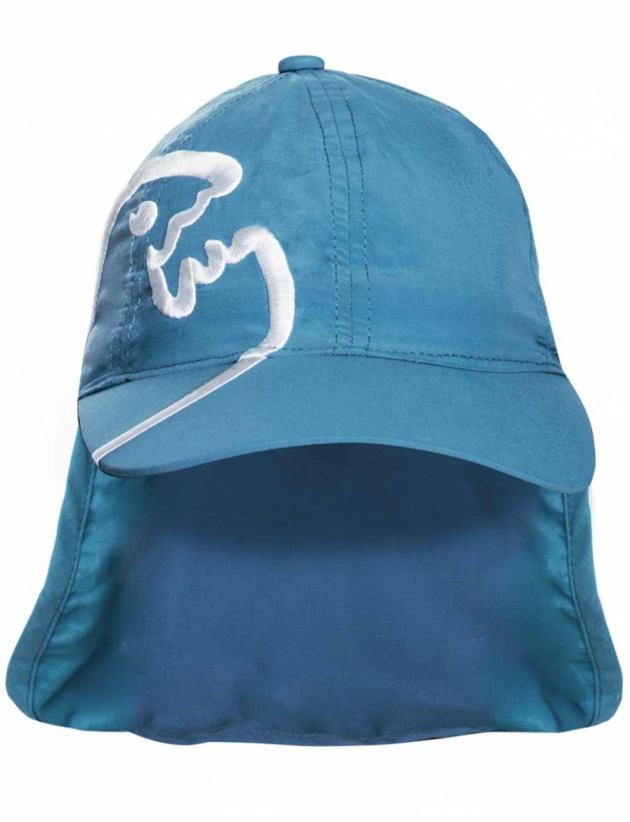 Outdoor IQ UV | Uv Schutz Cap Bites Mit Nackenschutz Kinder Recycelt