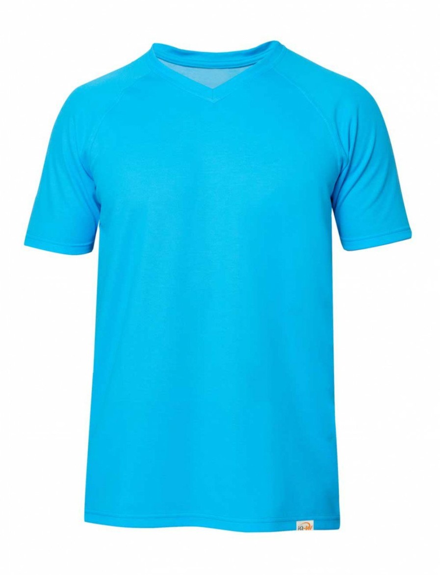 Arbeitsschutz IQ UV | Uv Herren Outdoor T-Shirt / Mit V-Ausschnitt