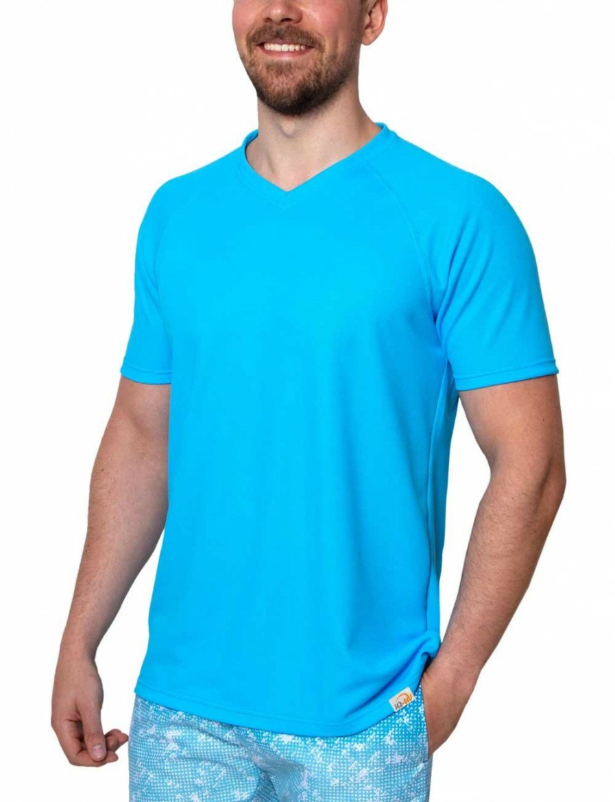 Arbeitsschutz IQ UV | Uv Herren Outdoor T-Shirt / Mit V-Ausschnitt