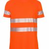 Arbeitsschutz IQ UV | Uv T-Shirt Arbeitsschutz Hochsichtbar Rundhals