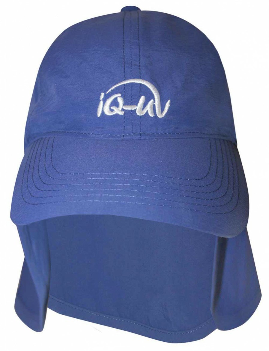 Outdoor IQ UV | Uv Schutz Logo Kappe Mit Nackenschutz Recycelt