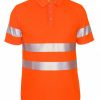 Arbeitsschutz IQ UV | Uv Polo Shirt Arbeitsschutz Hochsichtbar