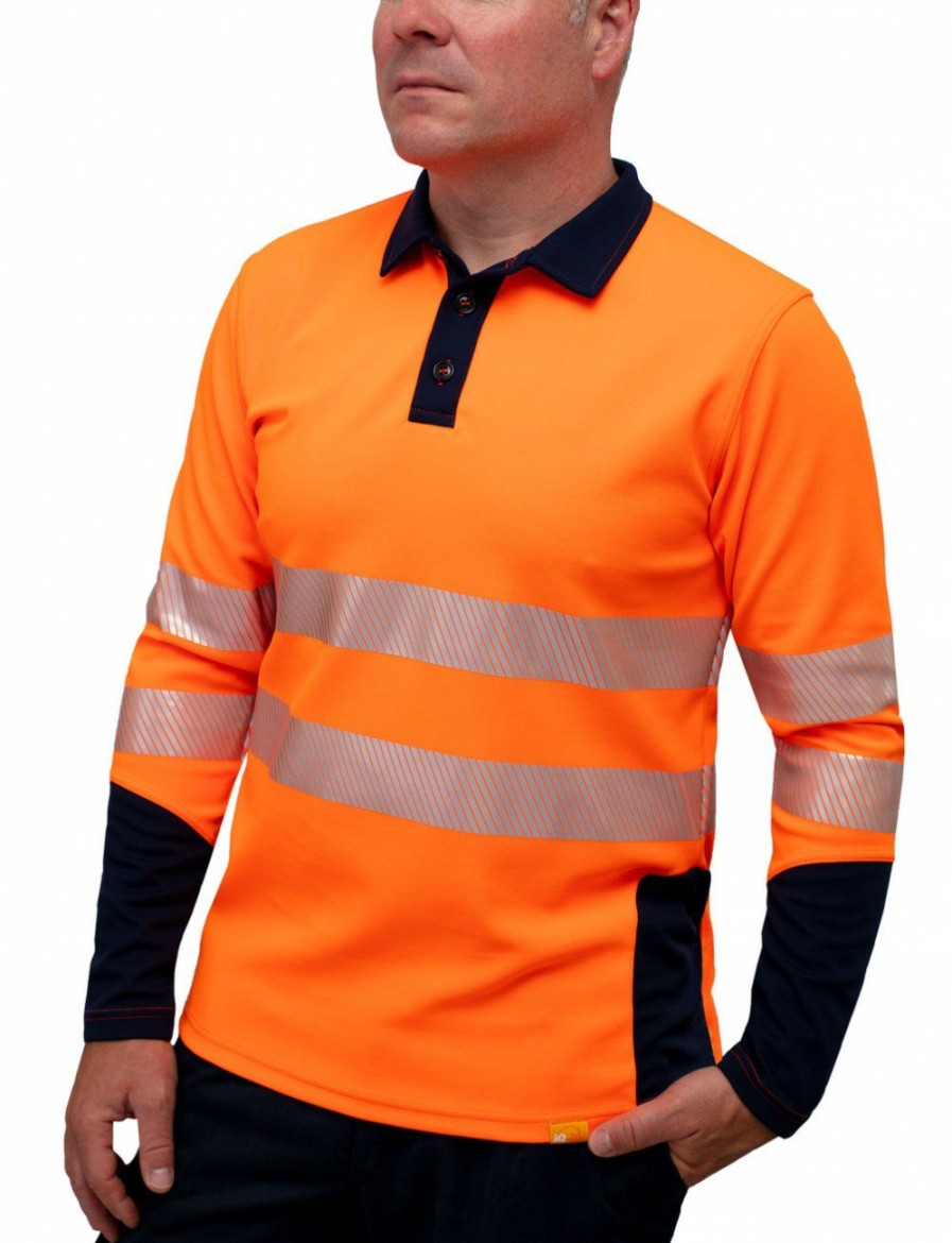 Arbeitsschutz IQ UV | Uv Multi Protect Polo Shirt Ls K2