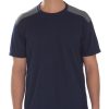 Freizeit IQ UV | Uv T-Shirt Fur Herren Mit Rundhals / Outdoor / Zweifarbig