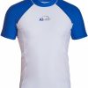 Wassersport IQ UV | Uv Aqua Herren Shirt / Zweifarbig Enganliegend