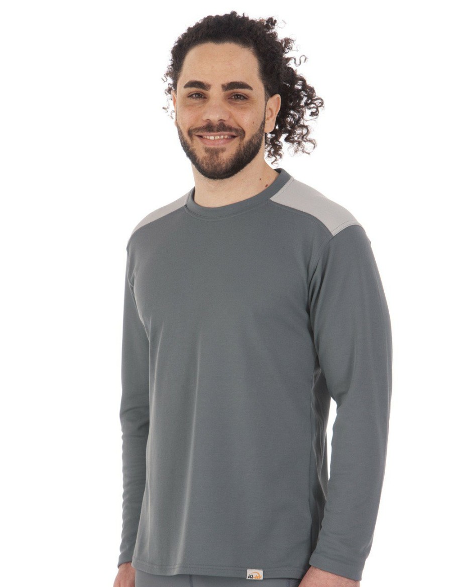 Outdoor IQ UV | Uv T-Shirt Pro Herren Outdoor Rundhals Zweifarbig