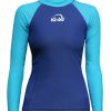 Wassersport IQ UV | Uv Aqua Shirt Damen / Zweifarbig Langarm