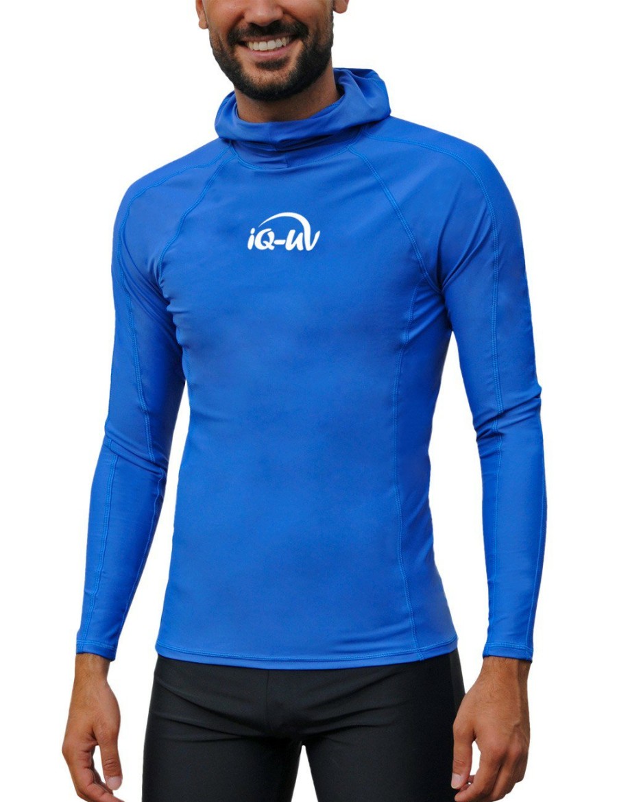 Wassersport IQ UV | Uv Aqua Hoodie Herren Enganliegend